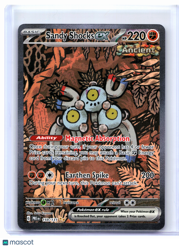 Prismatic Evolutions Sandy Shocks ex Holo Special Illustration Rare #250/182
