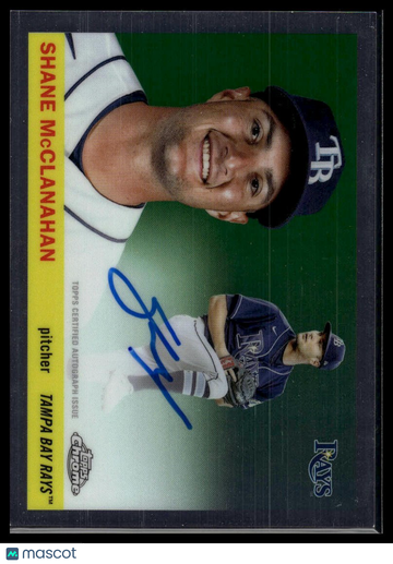 2025 Topps Chrome Platinum Shane McClanahan #CPA-SM Chrome Platinum Autographs AU