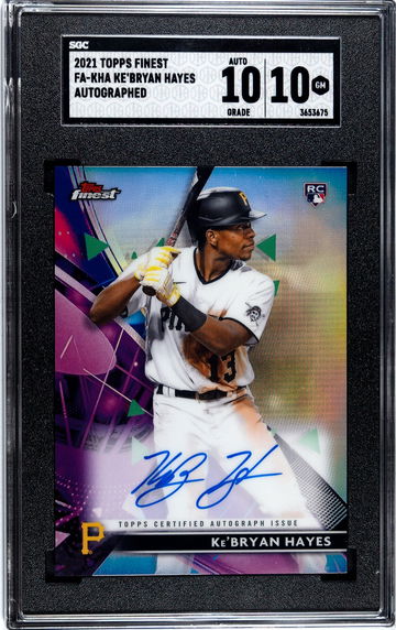 2021 Topps Finest Ke'bryan Hayes Rookie Auto