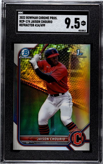 2022 Bowman Chrome Jaison Chourio Refractor