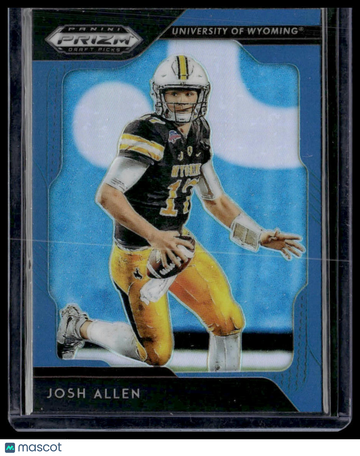 2019 Panini Prizm Draft Picks Josh Allen #50 Prizms Blue