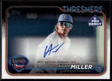 2024 Topps Pro Debut Aidan Miller #PD-31 Auto
