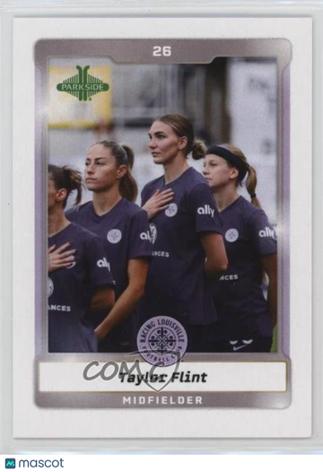 2025 Parkside NWSL Vol. 1 - [Base] - Short Print Variations Taylor Flint #SP-6 Short Print Variations