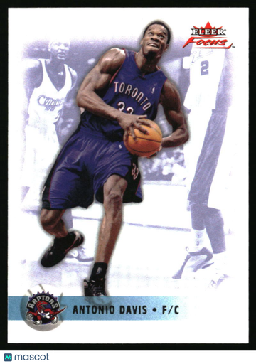 2003-04 Fleer Focus Antonio Davis #57 Toronto Raptors