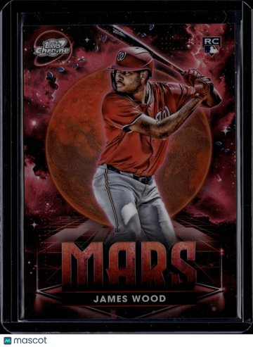 2025 Topps Chrome Planetary Pursuit Mars James Wood #PPMA-7 RC