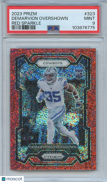 2023 Panini Prizm DeMarvion Overshown #323 Sparkle PSA 9