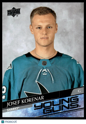 2020-21 Upper Deck Josef Korenar #715 RC
