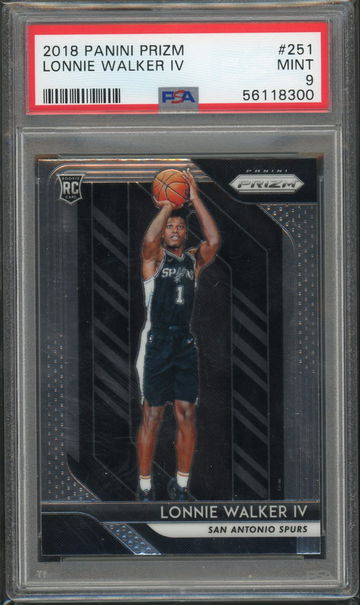 2018 Prizm Lonnie Walker IV PSA 9