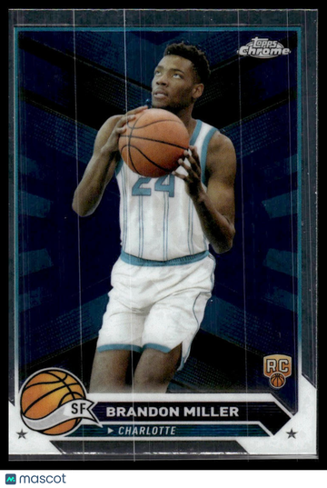 2023-24 Topps Chrome Brandon Miller #127 RC