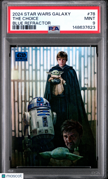 2024 Topps Chrome Star Wars Galaxy The Choice #78 PSA 9