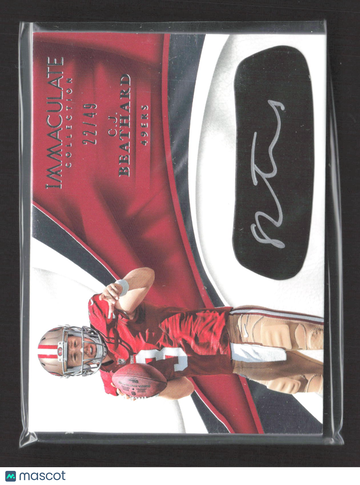 2017 Panini Immaculate Collection C.J. Beathard #EB-CJ /49