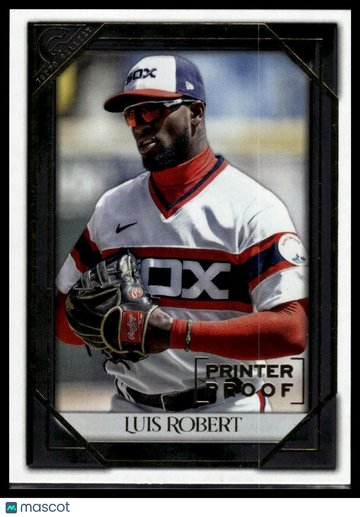 2021 Topps Gallery Luis Robert #30 Printer Proof