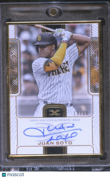 2023 Topps Definitive Collection Juan Soto #DCFA-JS /30