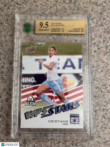 2010 Upper Deck Cristiane Rookie Mnt 9.5