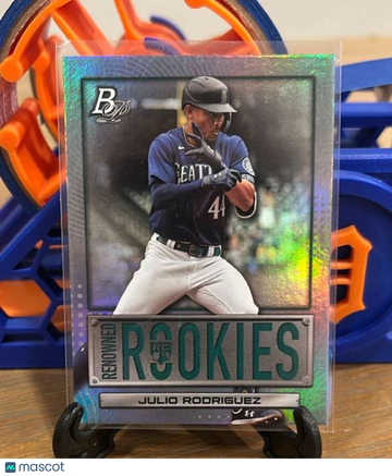 2022 Bowman Platinum - Renowned Rookies Julio Rodriguez #RR-17