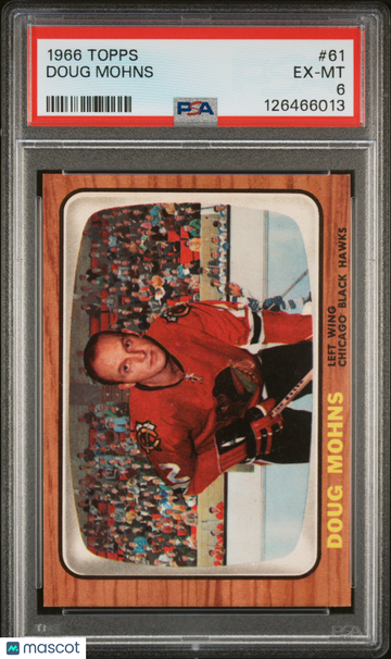 1966 Topps Doug Mohns #61 PSA 6