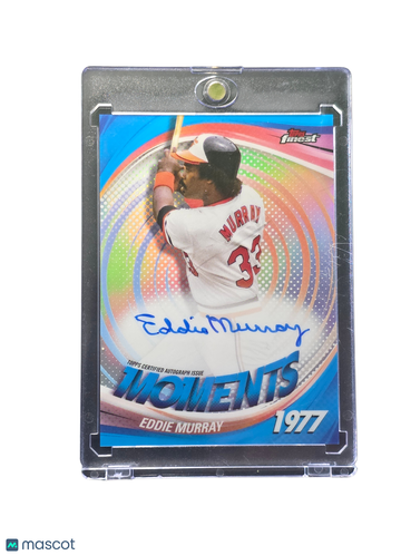 2025 Topps Finest Moments Autographs Eddie Murray #FMA-EM