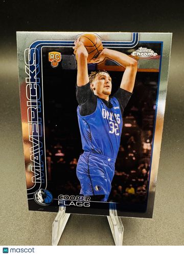 2025 Topps Chrome Basketball Cooper Flagg #251 RC