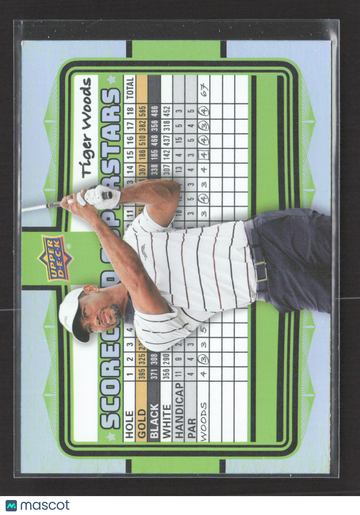 2026 Upper Deck Scorecard Superstars Tiger Woods #SS-1
