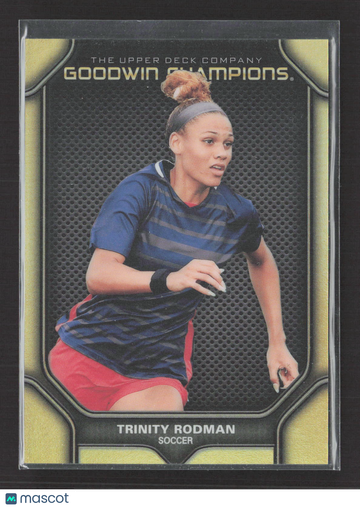 2024 Upper Deck Goodwin Champions Black and Gold Trinity Rodman #P7 /50