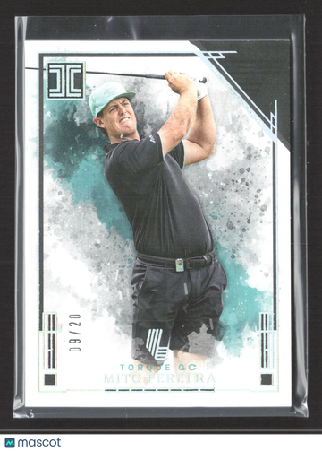 2025 Panini Impeccable LIV Golf Mito Pereira #3 09/20