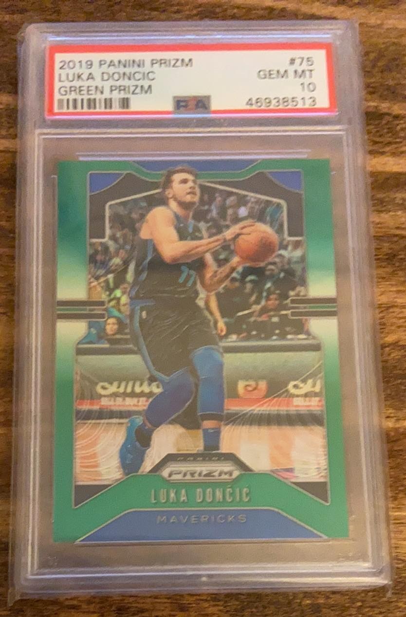Luka Doncic 19 Prizm Green 10