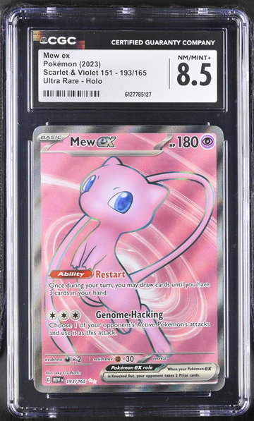 2023 Scarlet & Violet #193/165 Mew Scarlet & Violet 151 CGC 8.5