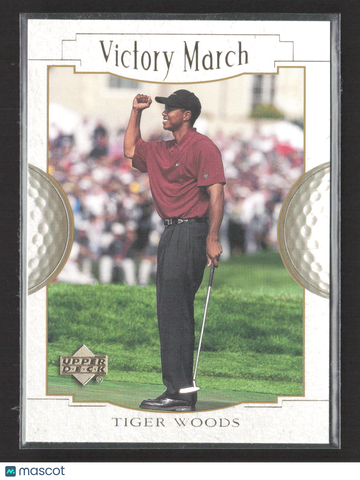 2001 Upper Deck Victory March Tiger Woods #151