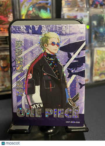 2023 One Piece Roronoa Zoro Chinese Holofoil #1SCR-008 Trading Card