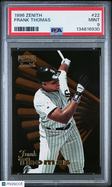 1996 Zenith Frank Thomas #22 PSA 9