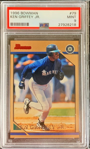 1996 Bowman #79 Ken Griffey Jr. Mint PSA 9