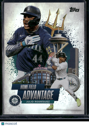 2025 Topps JULIO RODRIGUEZ #HA-3 Home Field Advantage