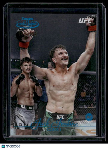 2024 Topps Gold Label UFC Jack Jenkins #64 Class 1 Blue SN,RC