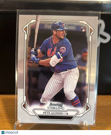 2019 Bowman Sterling Pete Alonso #BSR-61