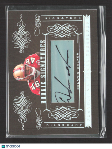 2006 Playoff National Treasures Delanie Walker #160 /200