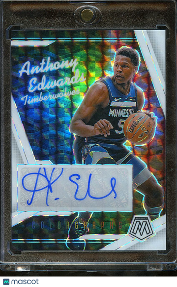 2025 Panini Mosaic Colorgraphs Anthony Edwards #COL-ANT /25