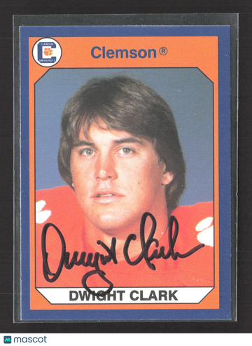 1976 Collegiate Collection Clemson Tigers Dwight Clark #71