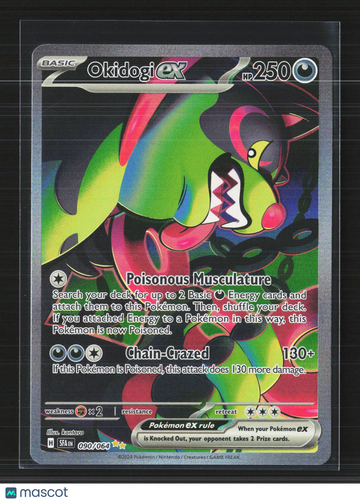 2024 Shrouded Fable Okidogi EX Holo Secret Rare SAR #90/64