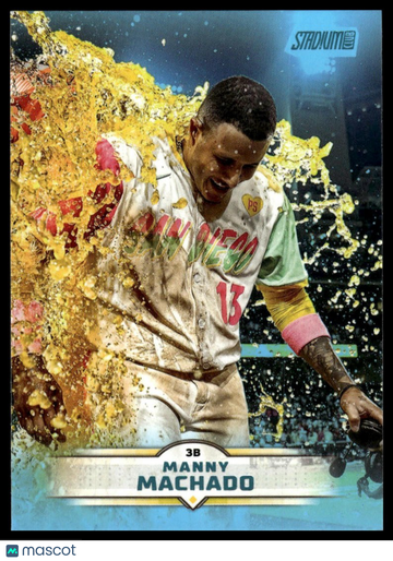 2025 Stadium Club Manny Machado #180 Light Blue Foil