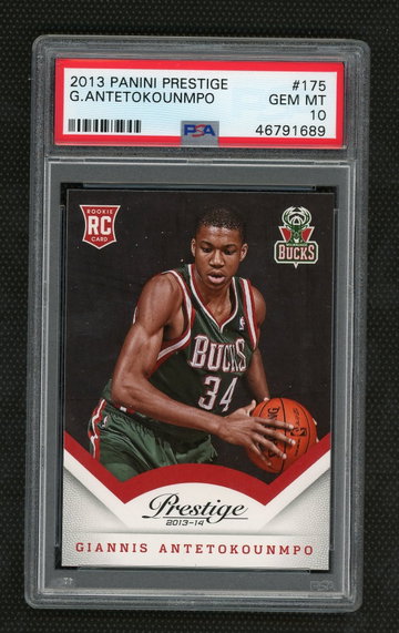 Giannis Antetokounmpo 2013 Panini Prestige PSA 10