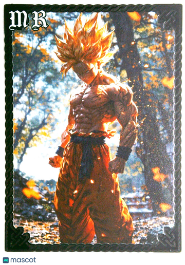 Son Goku Textured Metal 43/100 Chase Alternative Art Dragon Ball Super Trading Card 2025
