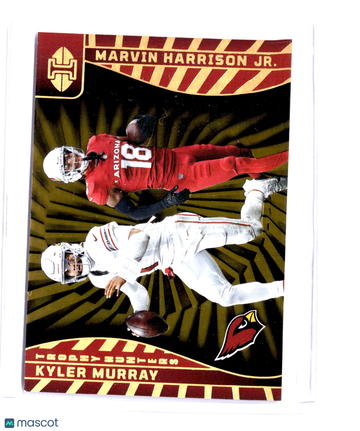 2024 Panini Illusions Kyler Murray Marvin Harrison Jr. #29 /10