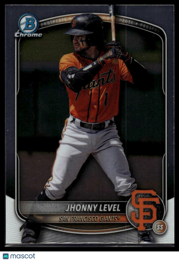 2025 Bowman Draft Jhonny Level #BDC-55 Chrome
