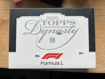 2020 Topps Dynasty F1 Hobby box sealed 