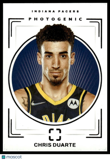 2021-22 Panini Photogenic Chris Duarte #9 Rookie Focus