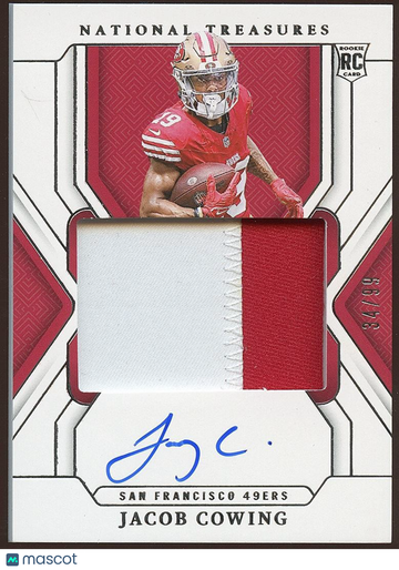 2024 Jacob Cowing Patch Panini Authentic
