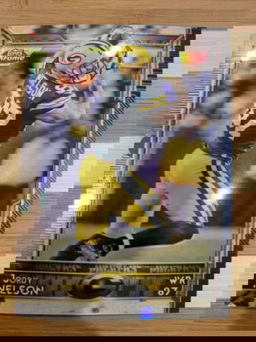 🔥2015 Topps Chrome JORDY NELSON Refractor Card #21 Green Bay Packers