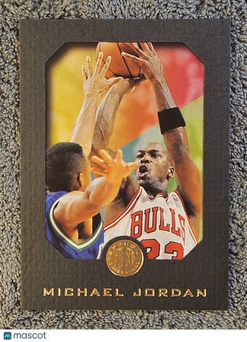 1995 SkyBox E-XL Michael Jordan #10 Black Base