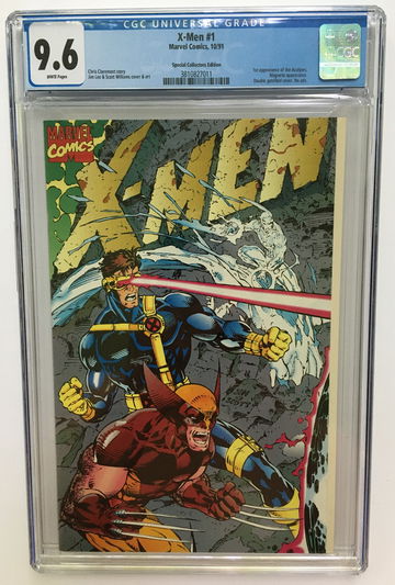 X-MEN #1 CGC 9.6 DELUXE COLLECTOR EDITION FREE S/H.