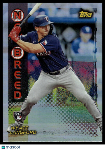2024 Topps Archives Wyatt Langford #99NB-4 1999 Topps Baseball New Breed